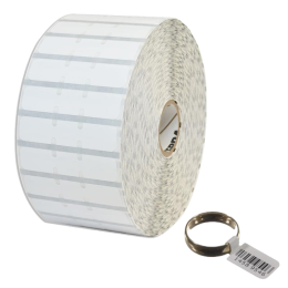 Термо Этикетка Zebra 8000D Jewelry w/flaps 56x13mm (3510эт.)